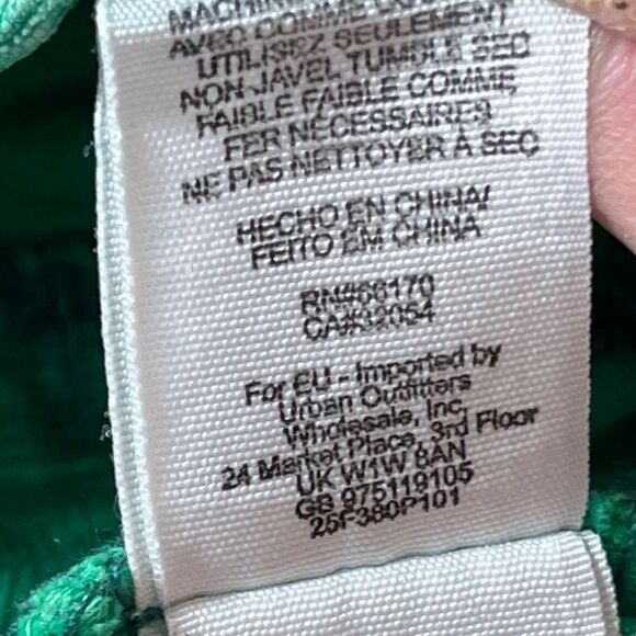 Free People Green 5 Pocket Skinny Cord Sz 26 - Picture 7 of 7